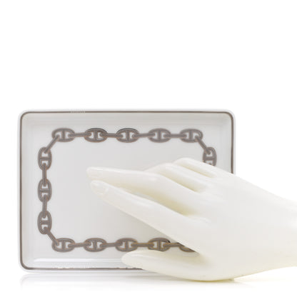 Hermes Porcelain Chaine d' Ancre Sushi Plate 2 of 8