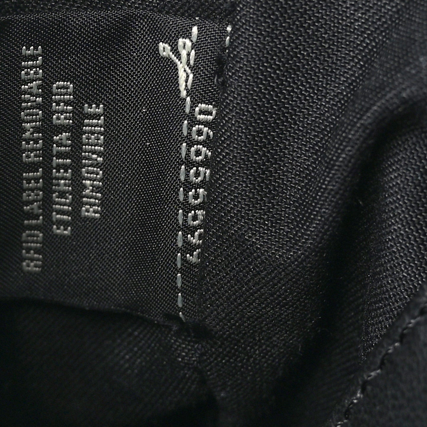 Nappa FF 1974 Embossed Mini Baguette Black