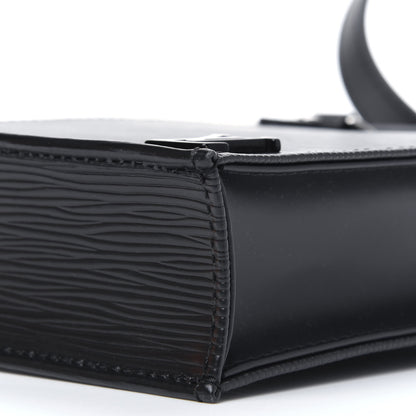 Louis Vuitton Epi Petit Sac Plat Black 8 of 10