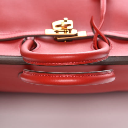 Hermes Swift Birkin 25 Vermillion 27 of 29