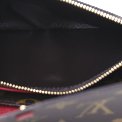 Louis Vuitton Monogram Emilie Wallet Fuchsia 6 of 7
