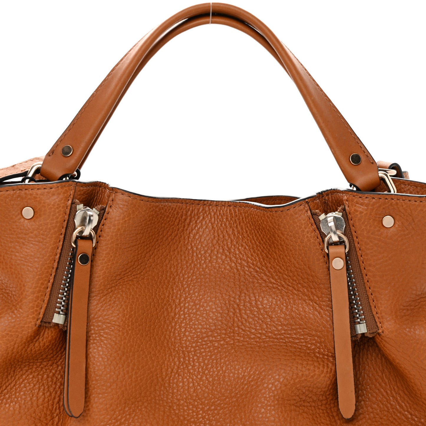 Grainy Calfskin House Check Small Maidstone Saddle Brown