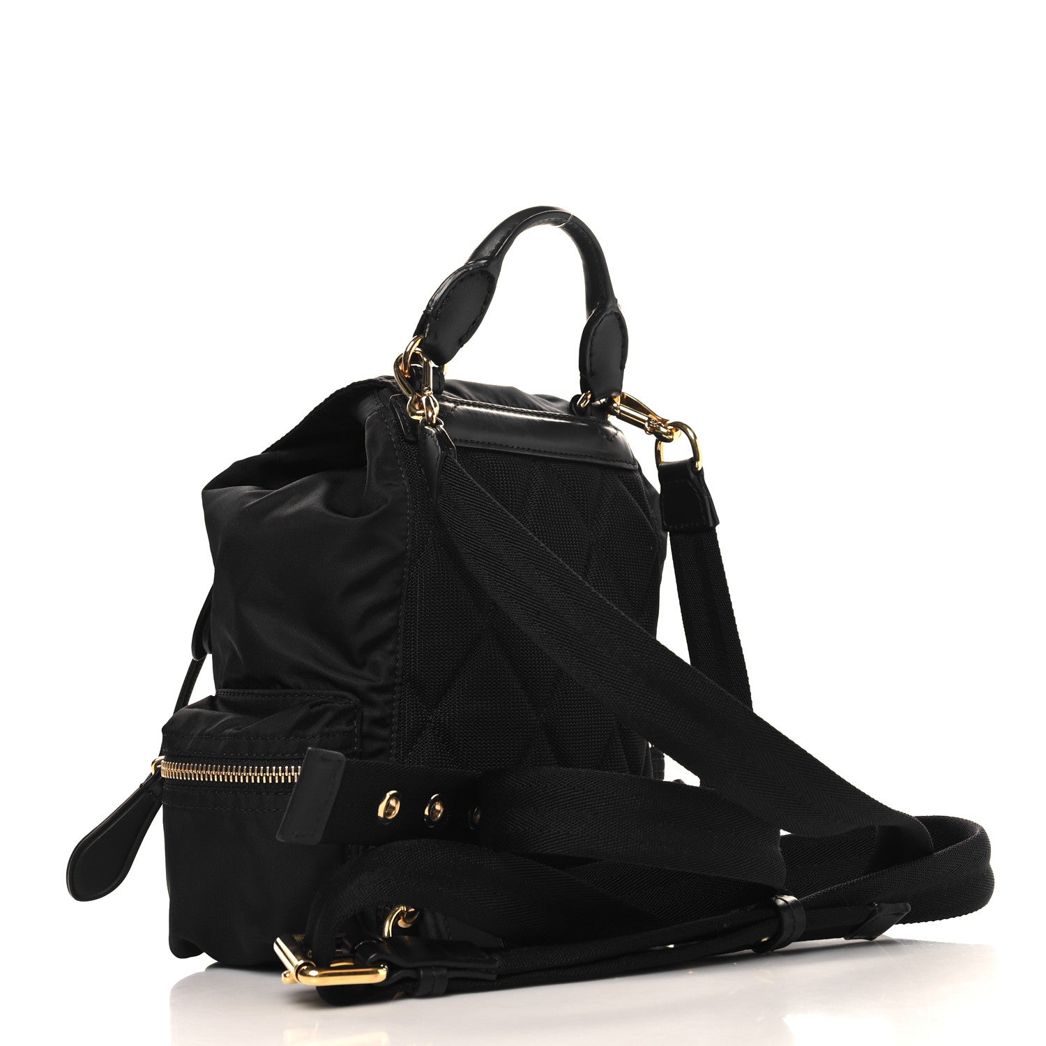 Burberry Nylon Small Crossbody Rucksack Backpack Black 3 of 10