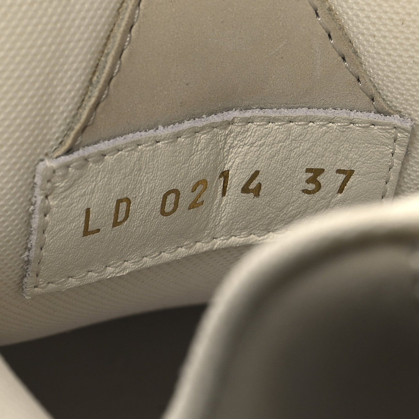 Calfskin Mesh Womens LV Skate Sneaker Beige White