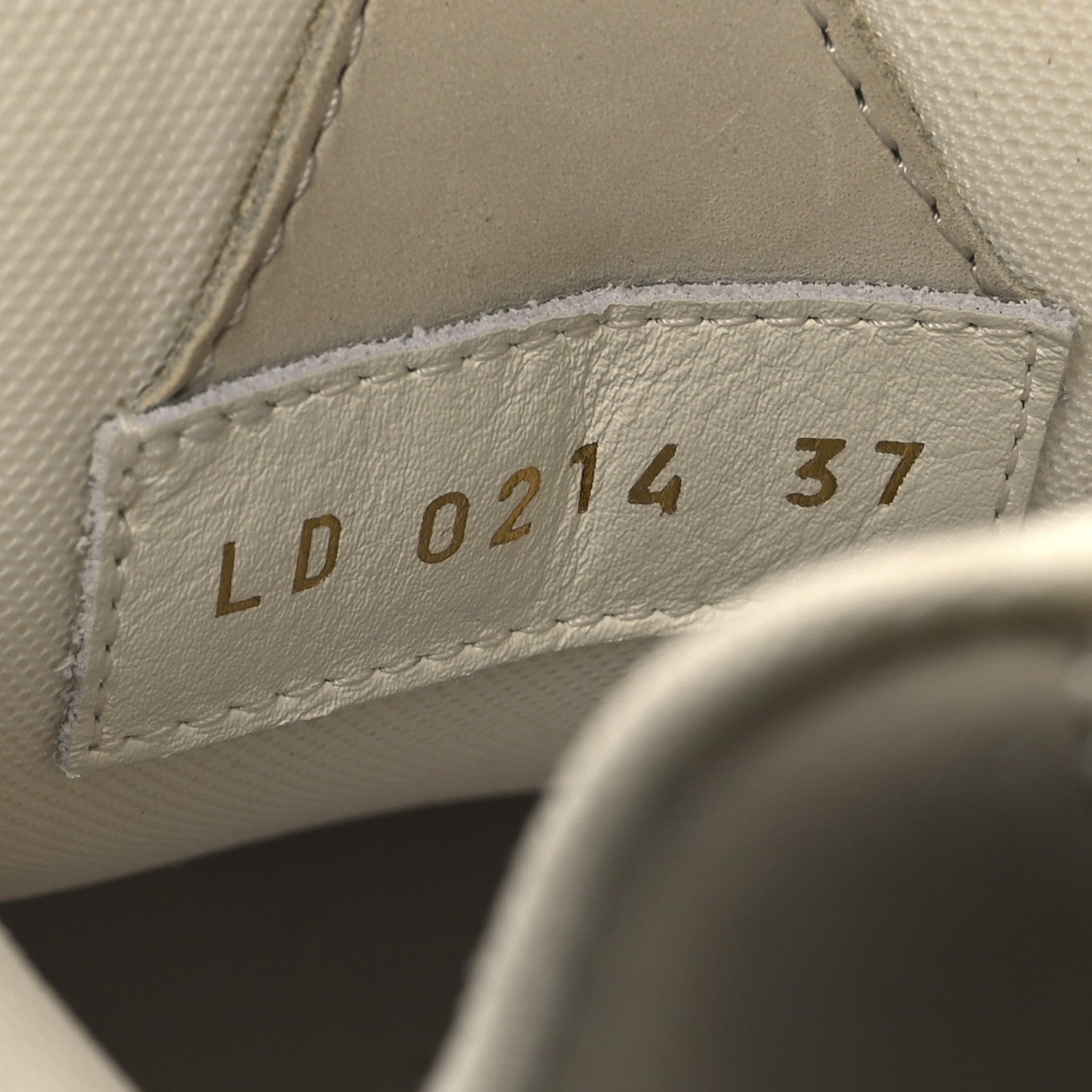Louis Vuitton Calfskin Mesh Womens LV Skate Sneaker Beige White 7 of 7