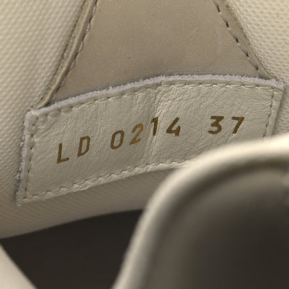 Louis Vuitton Calfskin Mesh Womens LV Skate Sneaker Beige White 7 of 7