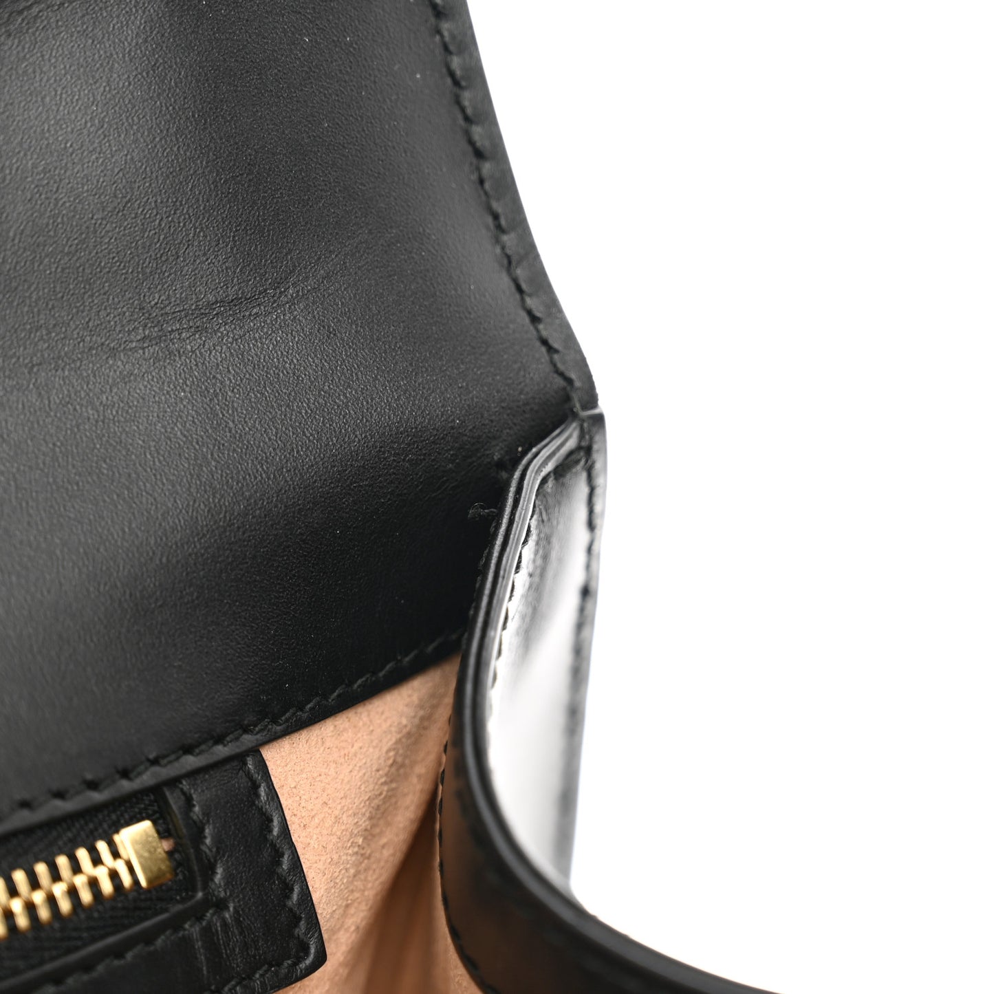 Guccissima Medium Padlock Shoulder Bag Black