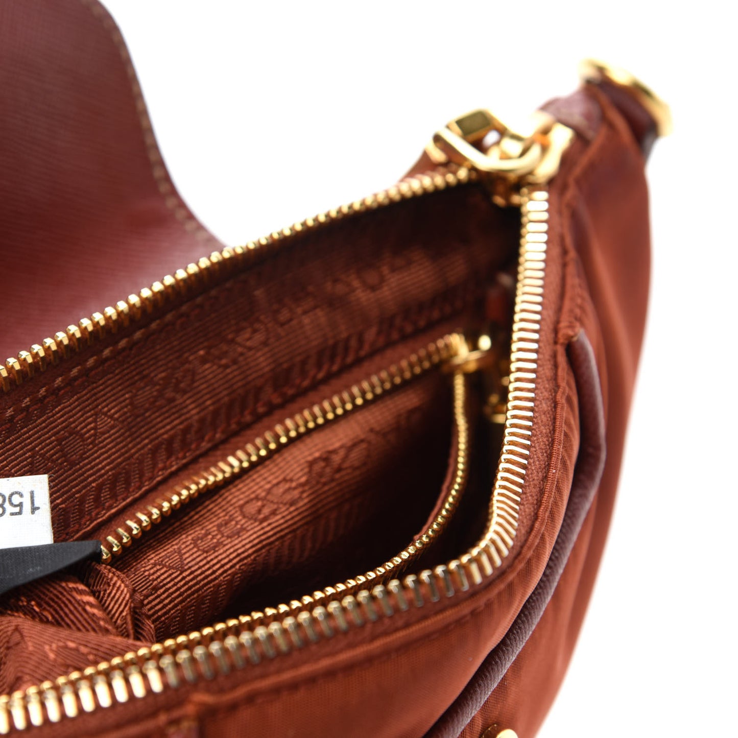 Tessuto Nylon Saffiano Crossbody Bag Bacca