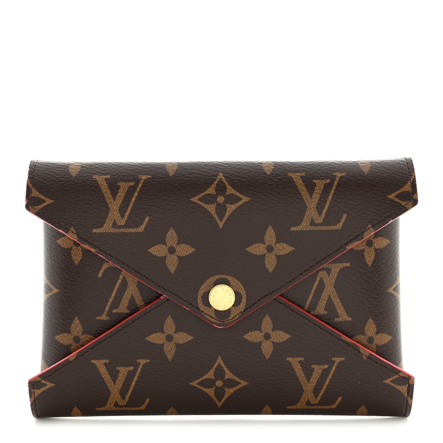 Louis Vuitton Monogram Medium Kirigami Pochette Insert Coquelicot 1 of 8