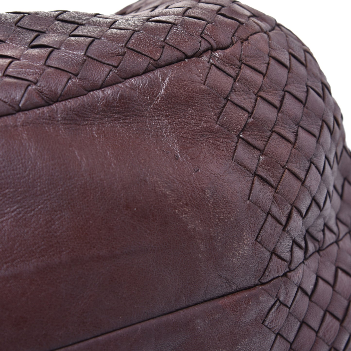 Nappa Intrecciato Large Campana Ebano