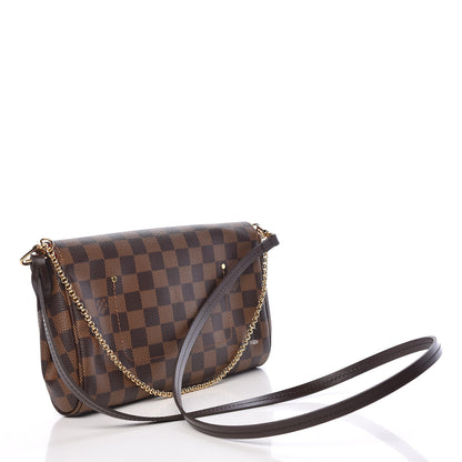 Louis Vuitton Damier Ebene Favorite MM 3 of 12