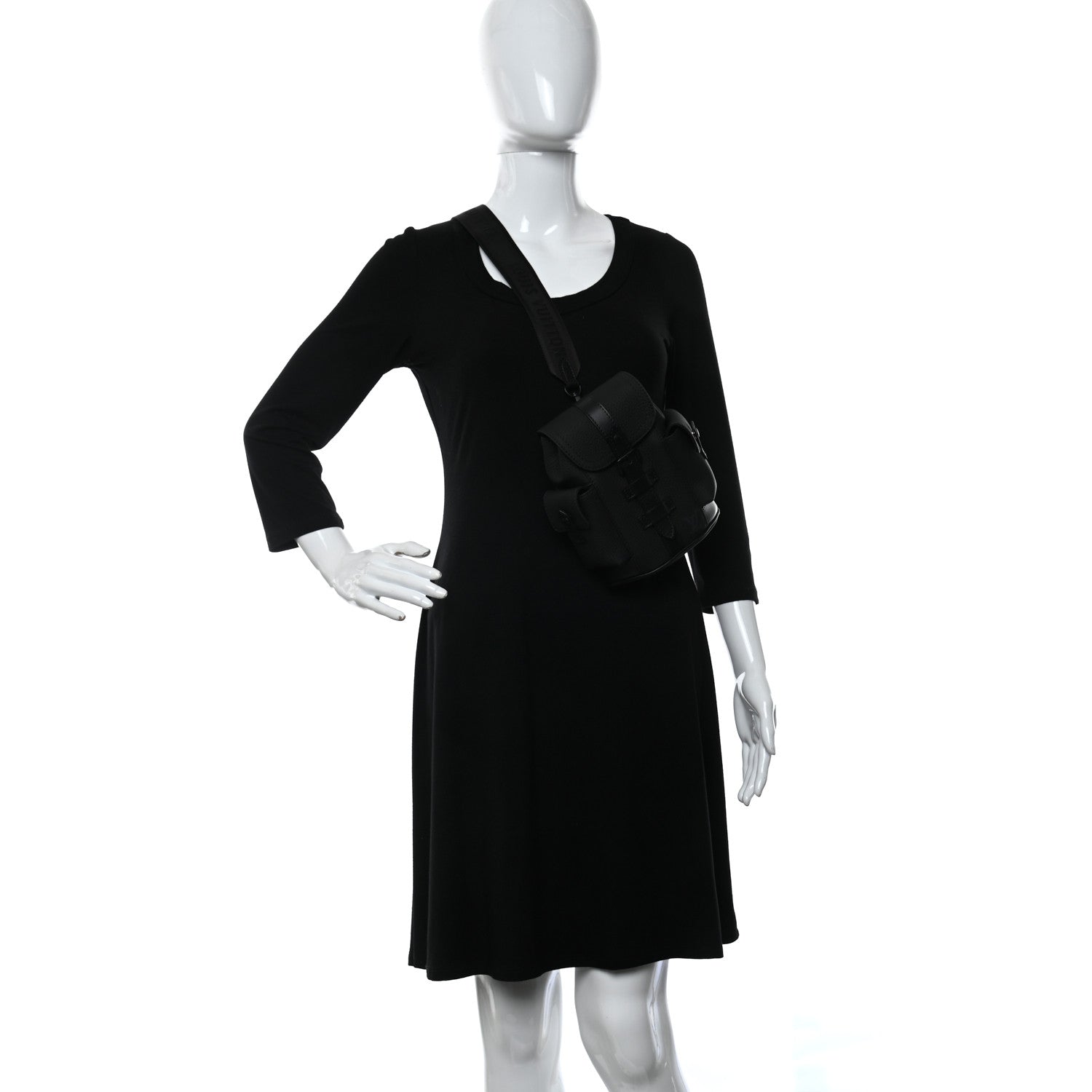 Louis Vuitton Taurillon Christopher XS Backpack Black 2 of 9