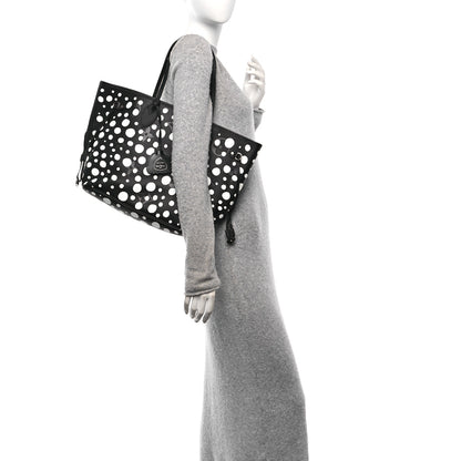Louis Vuitton LV X YK Empreinte Neverfull MM Black White 2 of 11