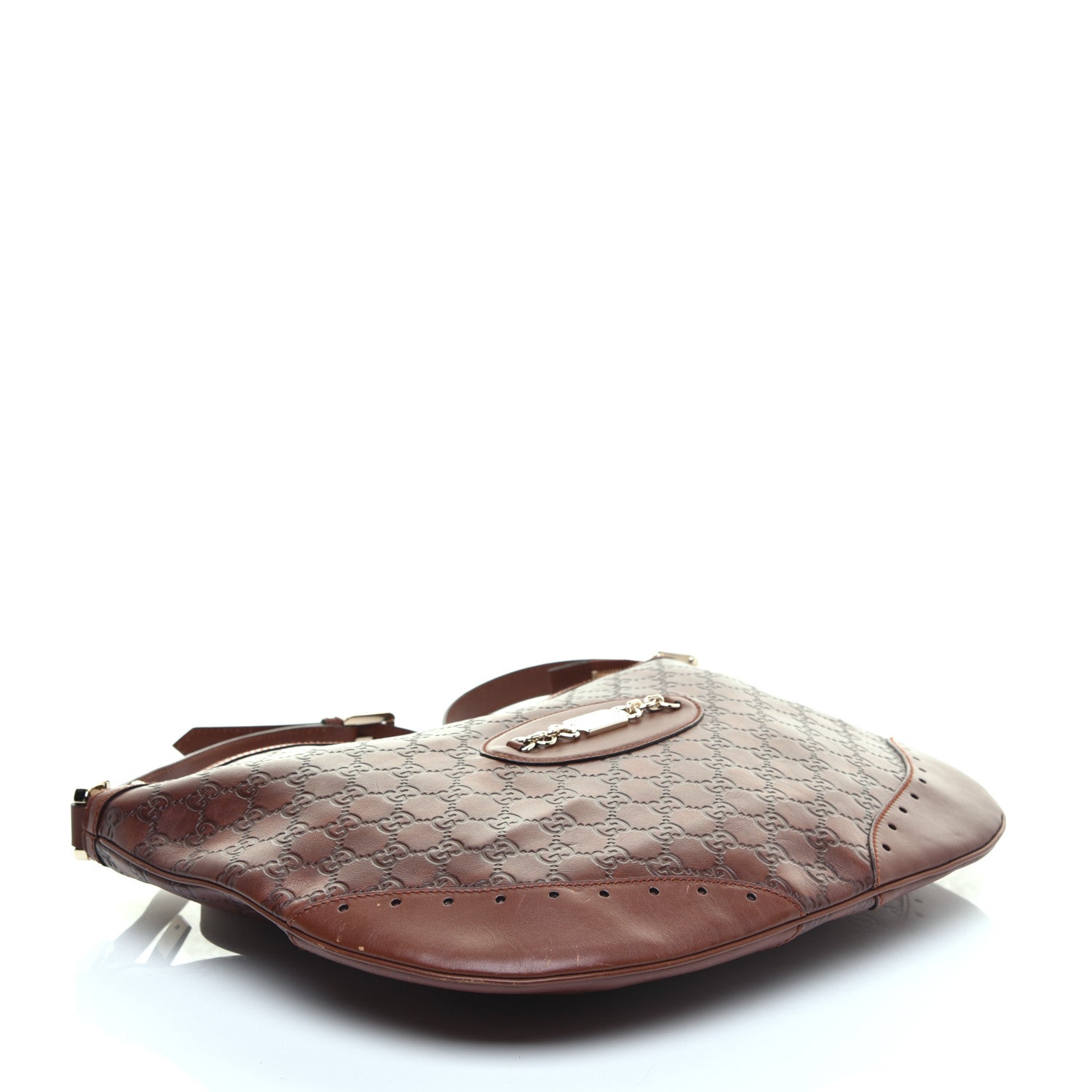Gucci Guccissima Punch Shoulder Bag Brown 4 of 9