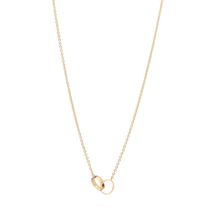 Cartier 18K Yellow Gold Interlocking LOVE Necklace 1 of 5