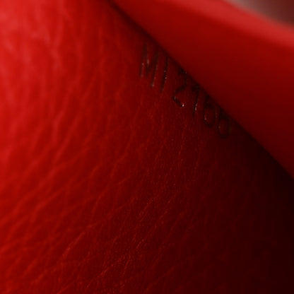 Louis Vuitton Taurillon Capucines Wallet Rubis 8 of 9