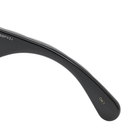 Gucci Oversized Rectangular Acetate Frame GG Marmont Logo Sunglasses GG0811S Black 6 of 7
