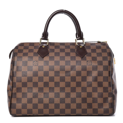 Louis Vuitton Damier Ebene Speedy 30 1 of 15