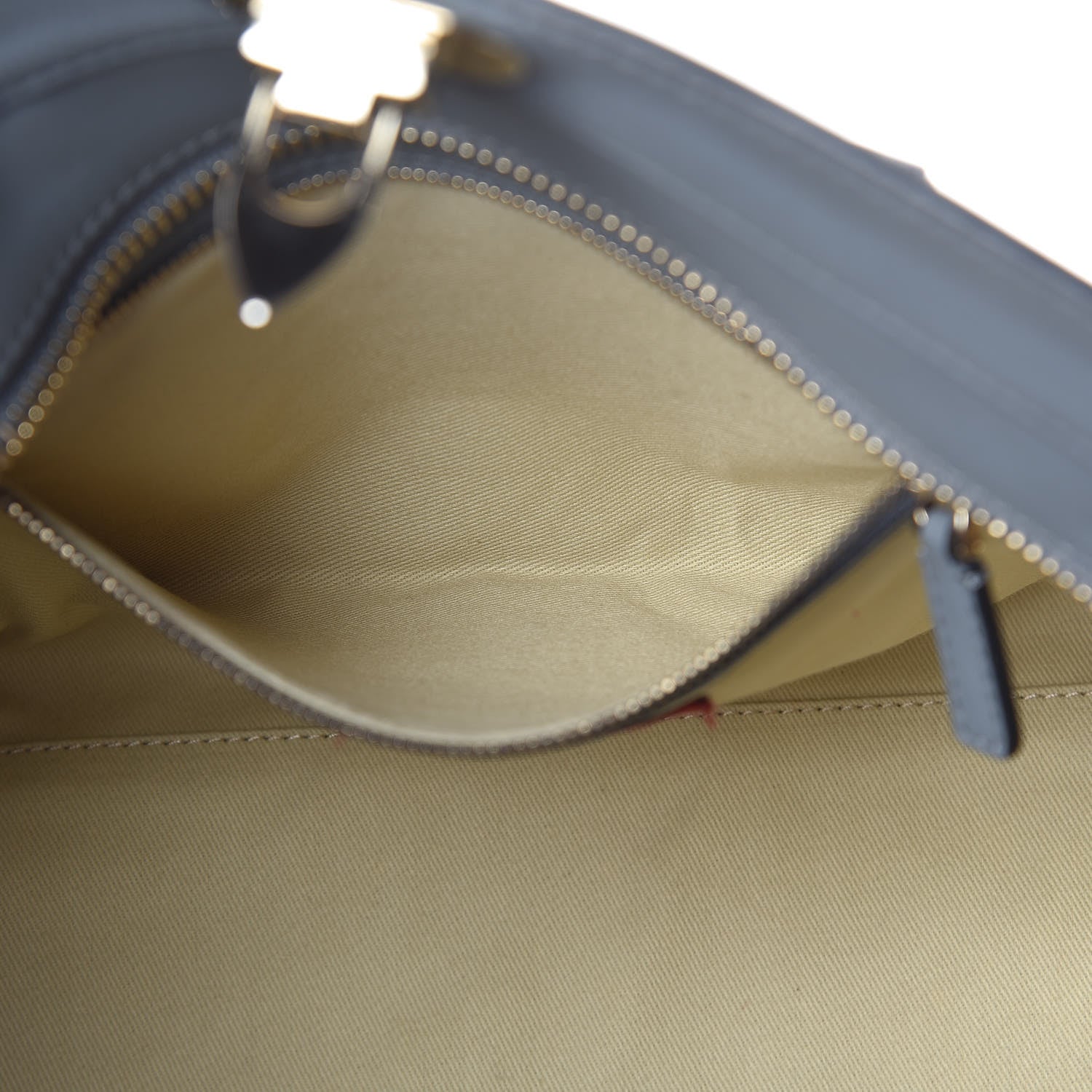 Valentino Garavani Vitello Rockstud Double Handle Tote Grey 9 of 12