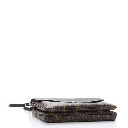 Louis Vuitton Monogram Twice Pochette Black 4 of 9