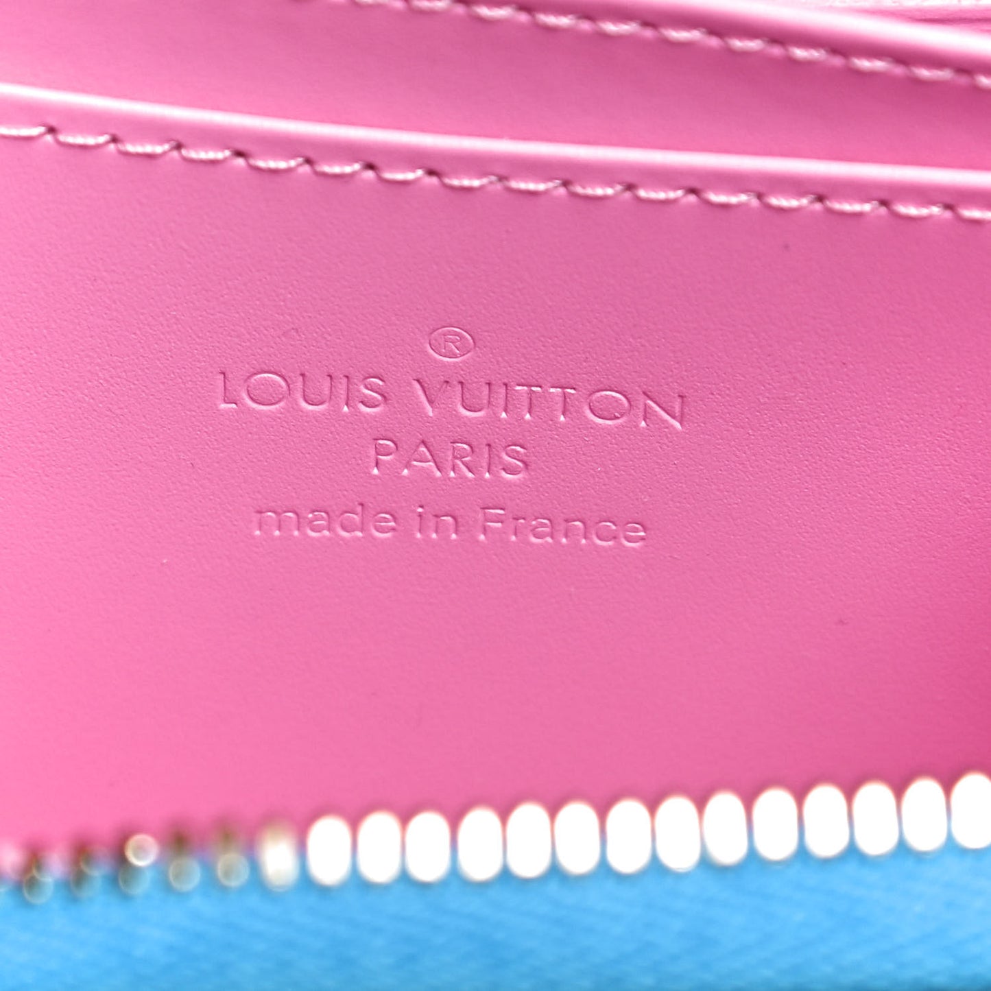 Vernis Valentine Mini Pochette Accessories Baby Blue Neon