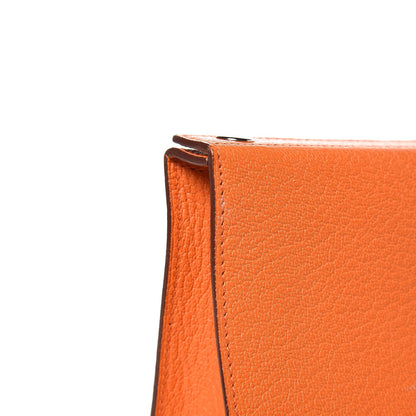 Hermes Chevre Mysore Karo GM Orange 8 of 10