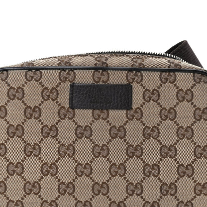 Gucci Monogram Belt Bag Dark Brown 6 of 7