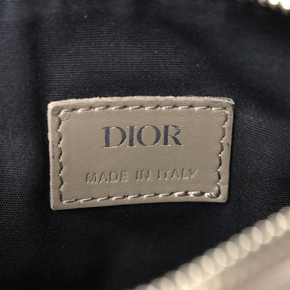 Christian Dior Calfskin Oblique Galaxy Perforated Mens Mini Saddle Bag Marron 5 of 10