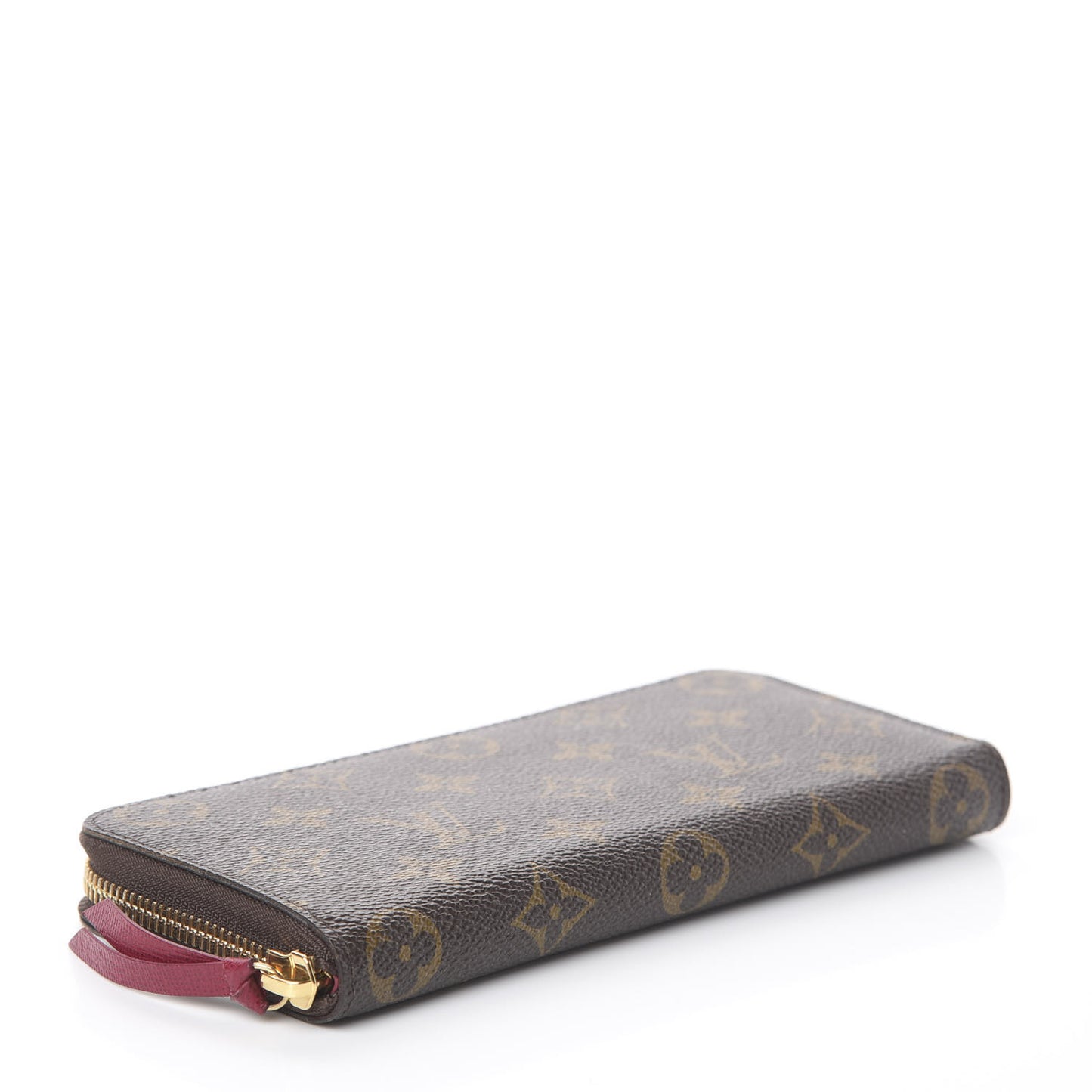 Monogram Clemence Wallet Fuchsia
