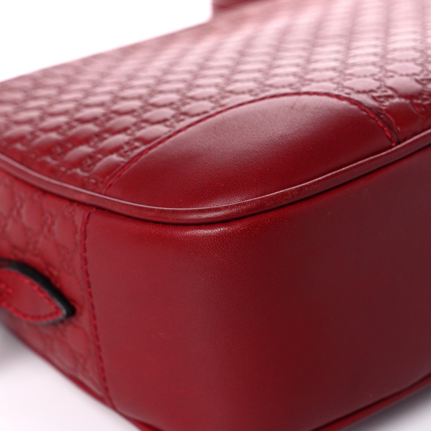 Gucci Microguccissima Mini Bree Messenger Bag Red 17 of 39