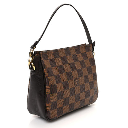 Louis Vuitton Damier Ebene Trousse Make Up Bag Pochette 3 of 7