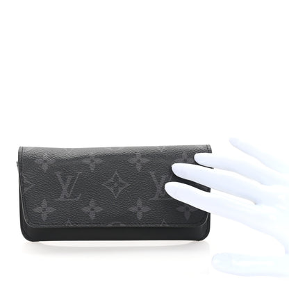 Louis Vuitton Monogram Eclipse Woody Sunglass Case 3 of 7