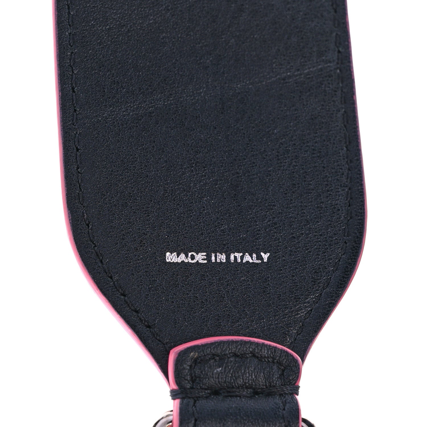 Fendi Calfskin Sequin Fun Fair Strap You Black Multicolor 4 of 4