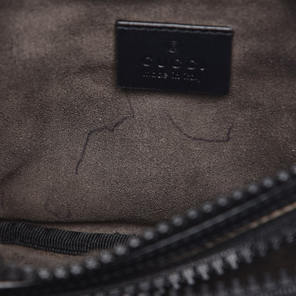 Gucci GG Supreme Monogram Belt Bag Black 14 of 15