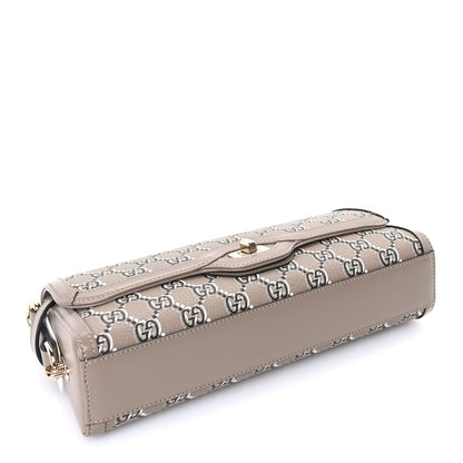 Gucci GG Shadow Monogram Small Luce Shoulder Bag Beige 3 of 7