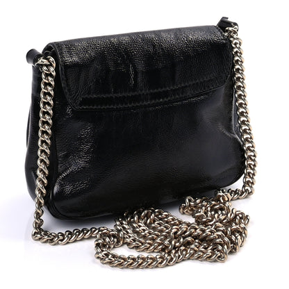 Gucci Pebbled Calfskin Small Soho Flap Crossbody Black 2 of 8