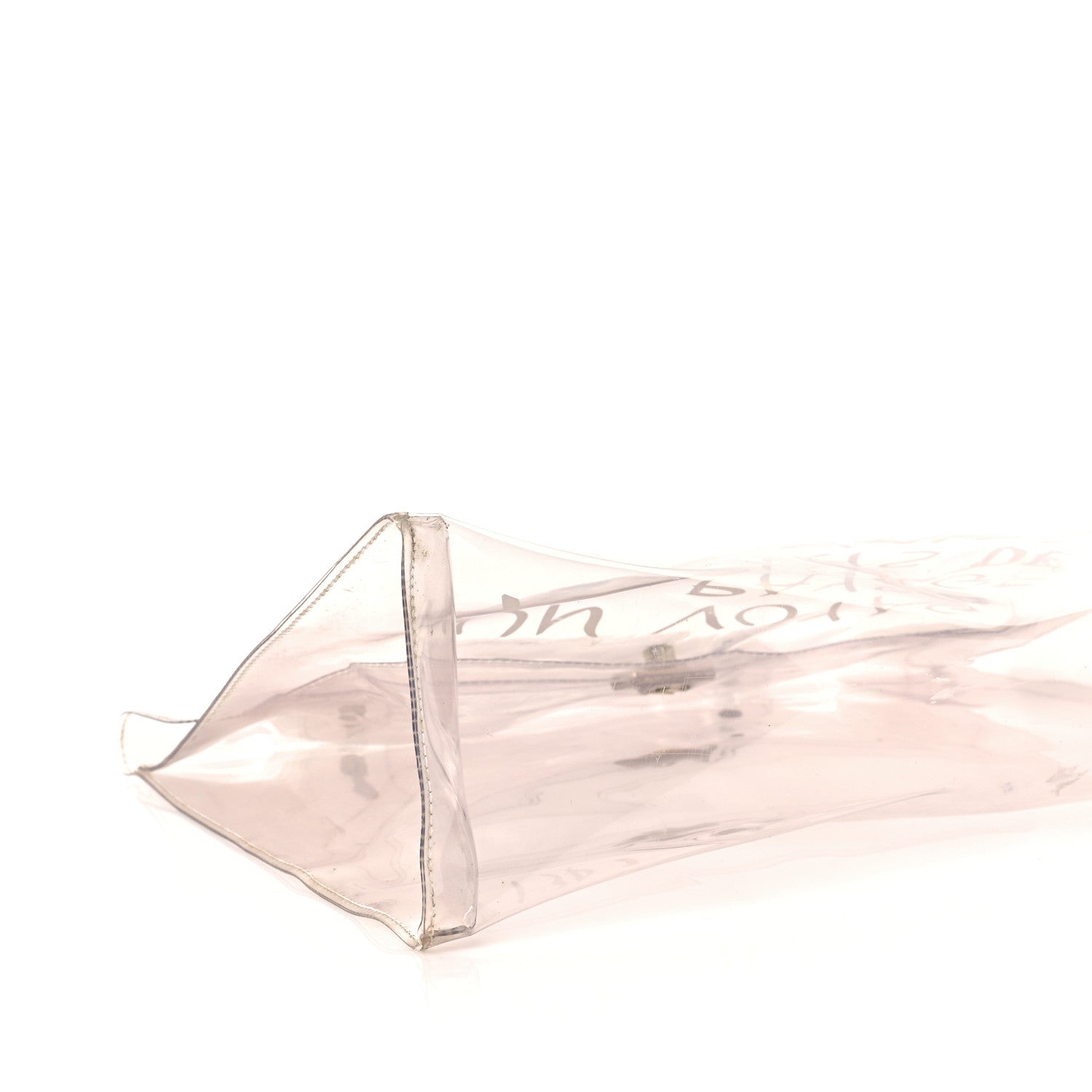 Hermes Vinyl Souvenir De L'Exposition Kelly Transparent 7 of 8