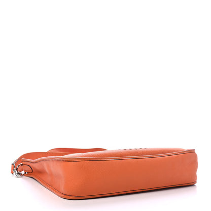 Hermes Taurillon Clemence Evelyne PM Orange 4 of 10