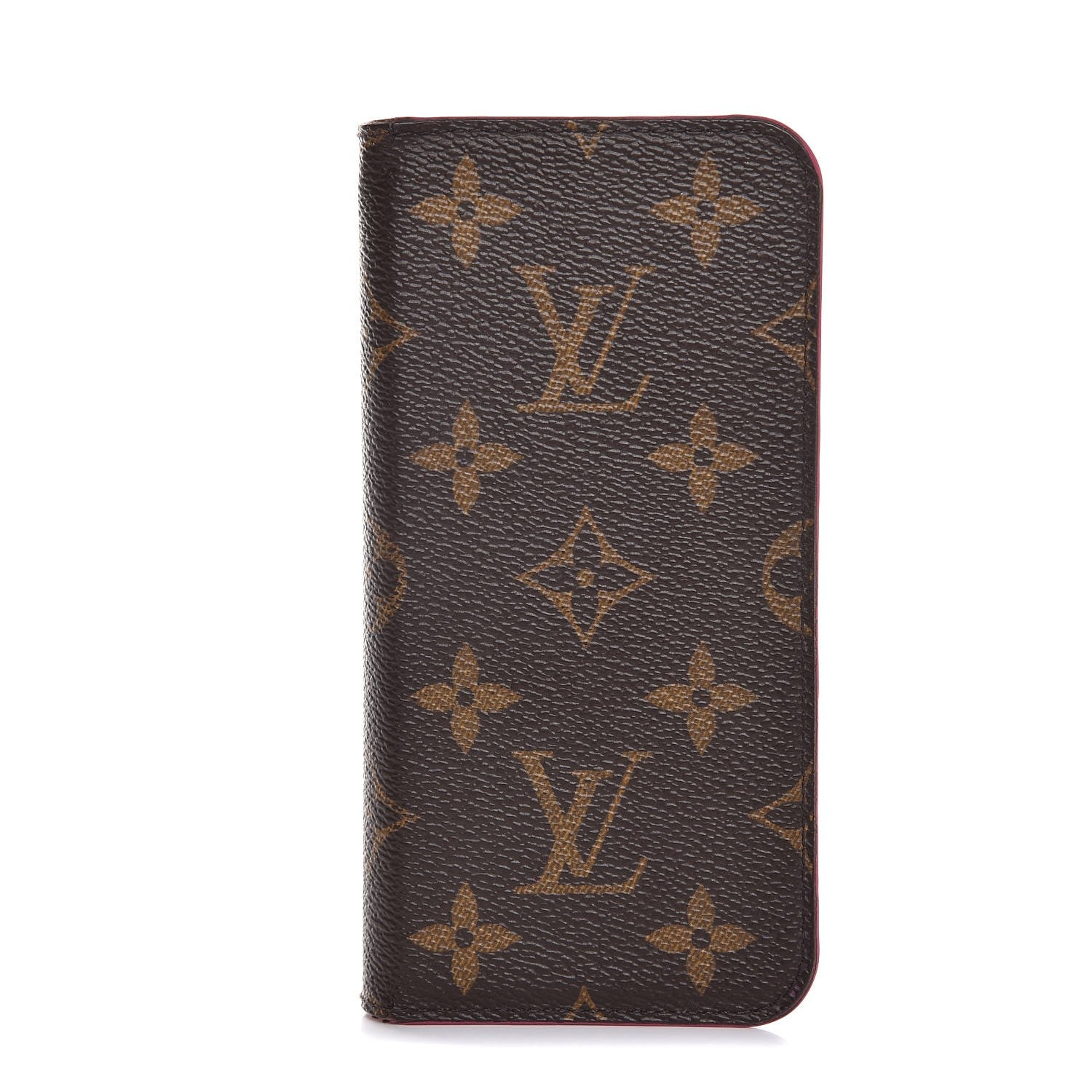 Louis Vuitton Monogram iPhone X Folio Case in Rose Pop 10 of 15