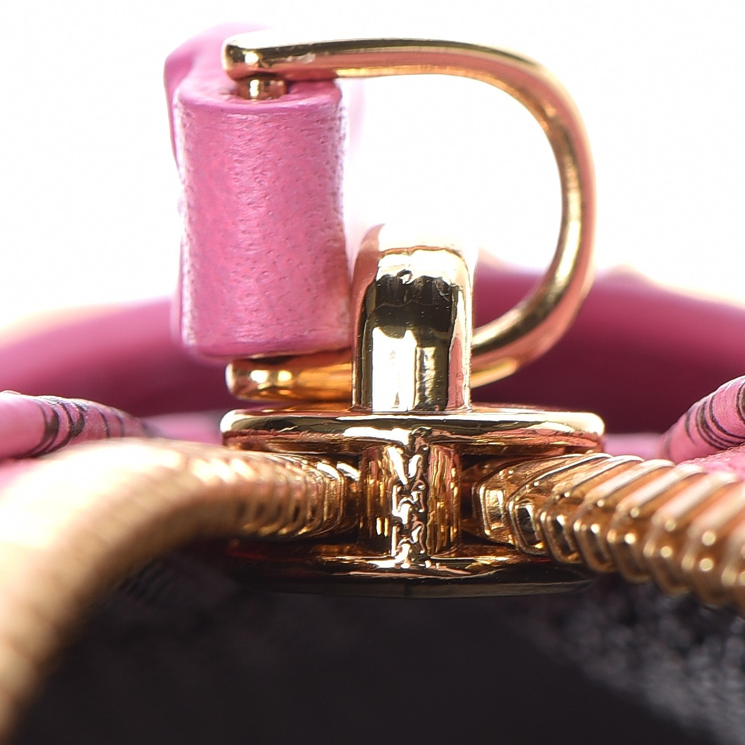 MCM Visetos Side Stud X-Mini Stark Backpack Pink 9 of 13