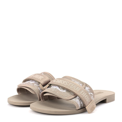 Christian Dior Cotton Toile De Jouy Dioriviera Dio(r)evolution Slide 40 Beige 3 of 9