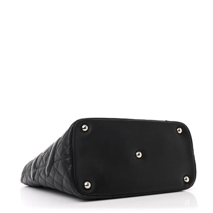 Chanel Calfskin Quilted Large Cambon Tote Black 4 of 7