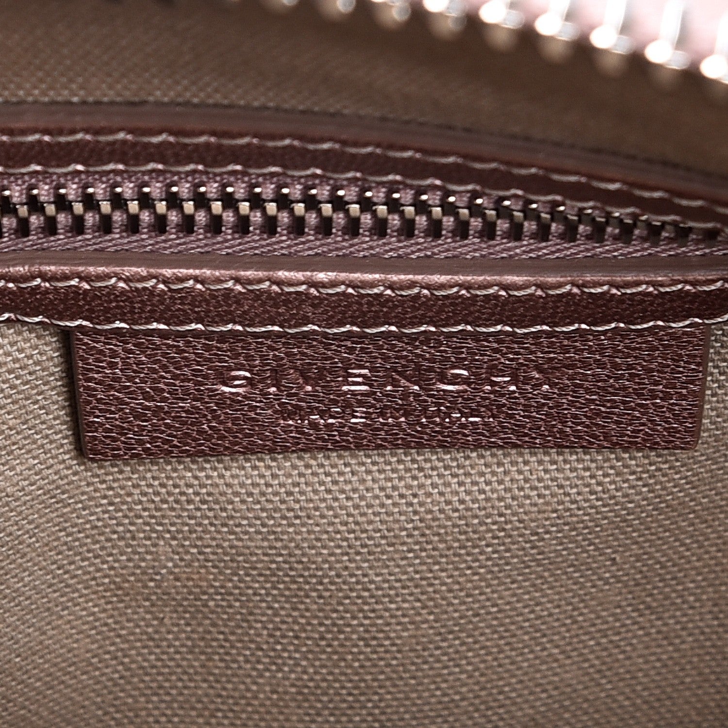 Givenchy Metallic Sugar Goatskin Mini Antigona Light Pink 6 of 7