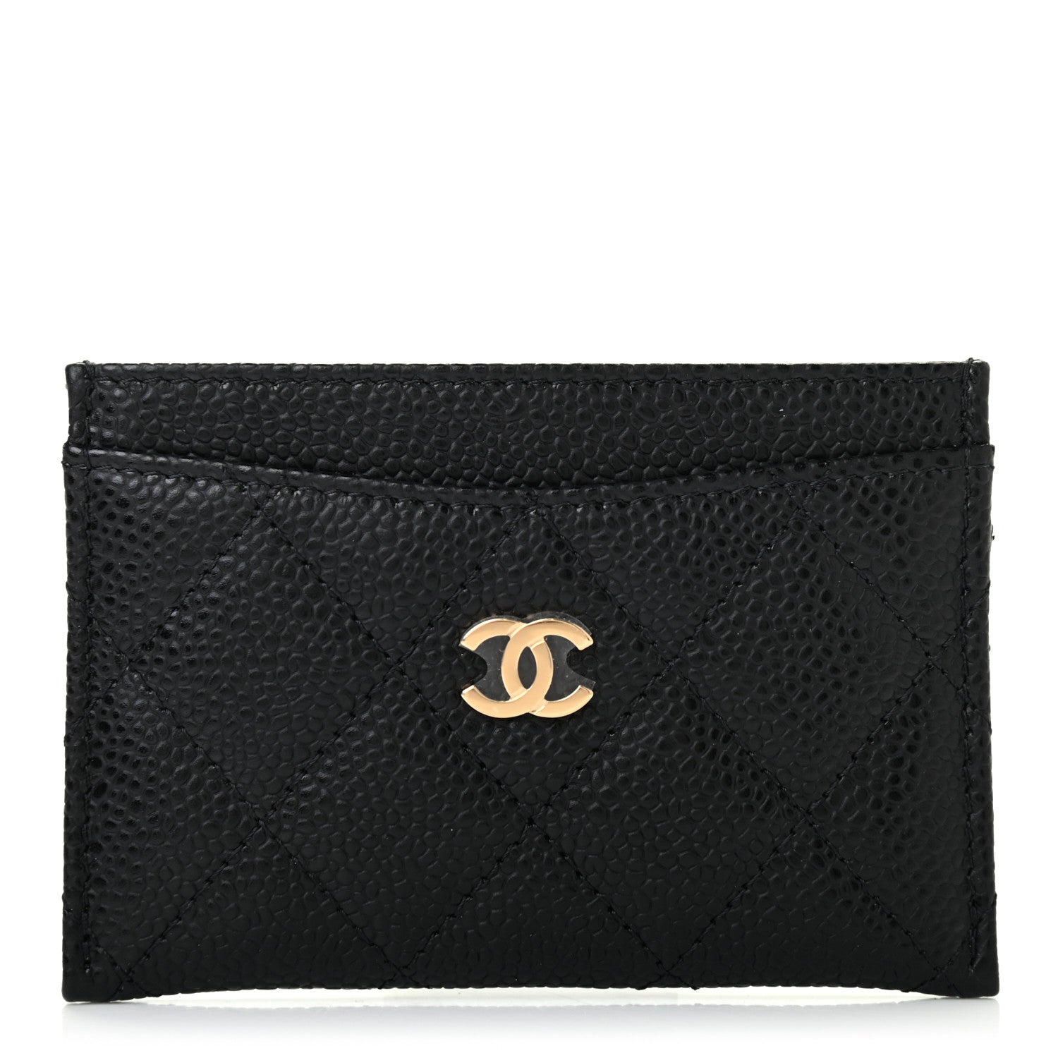 Chanel Caviar Quilted Card Holder Black 1 of 7