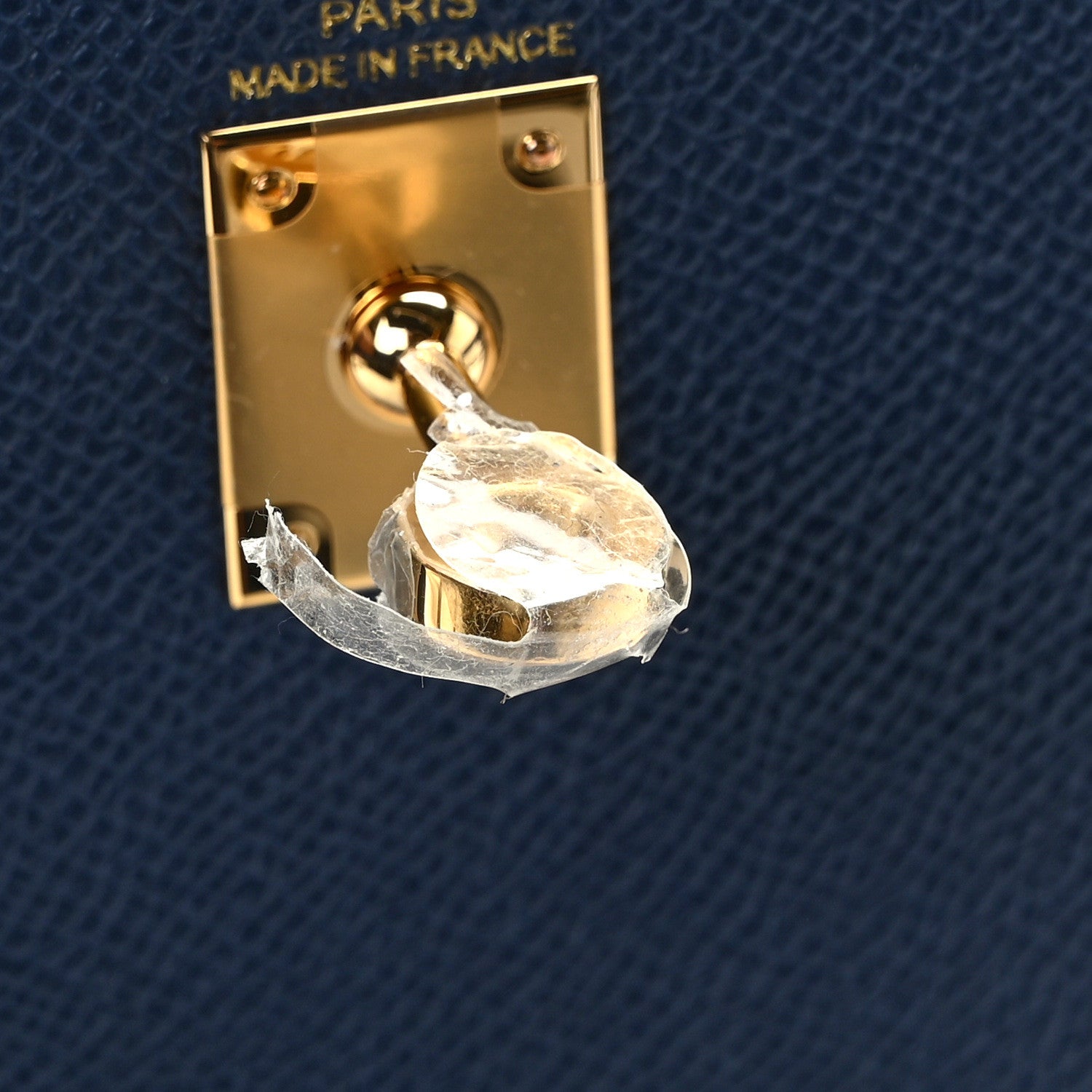 Hermes Epsom Kelly Sellier 25 Bleu Navy 10 of 11