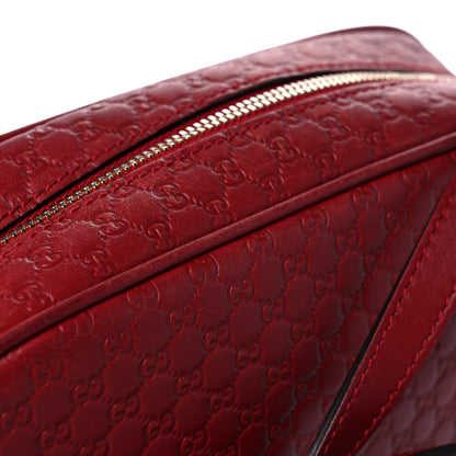 Gucci Microguccissima Mini Bree Messenger Bag Red 33 of 39