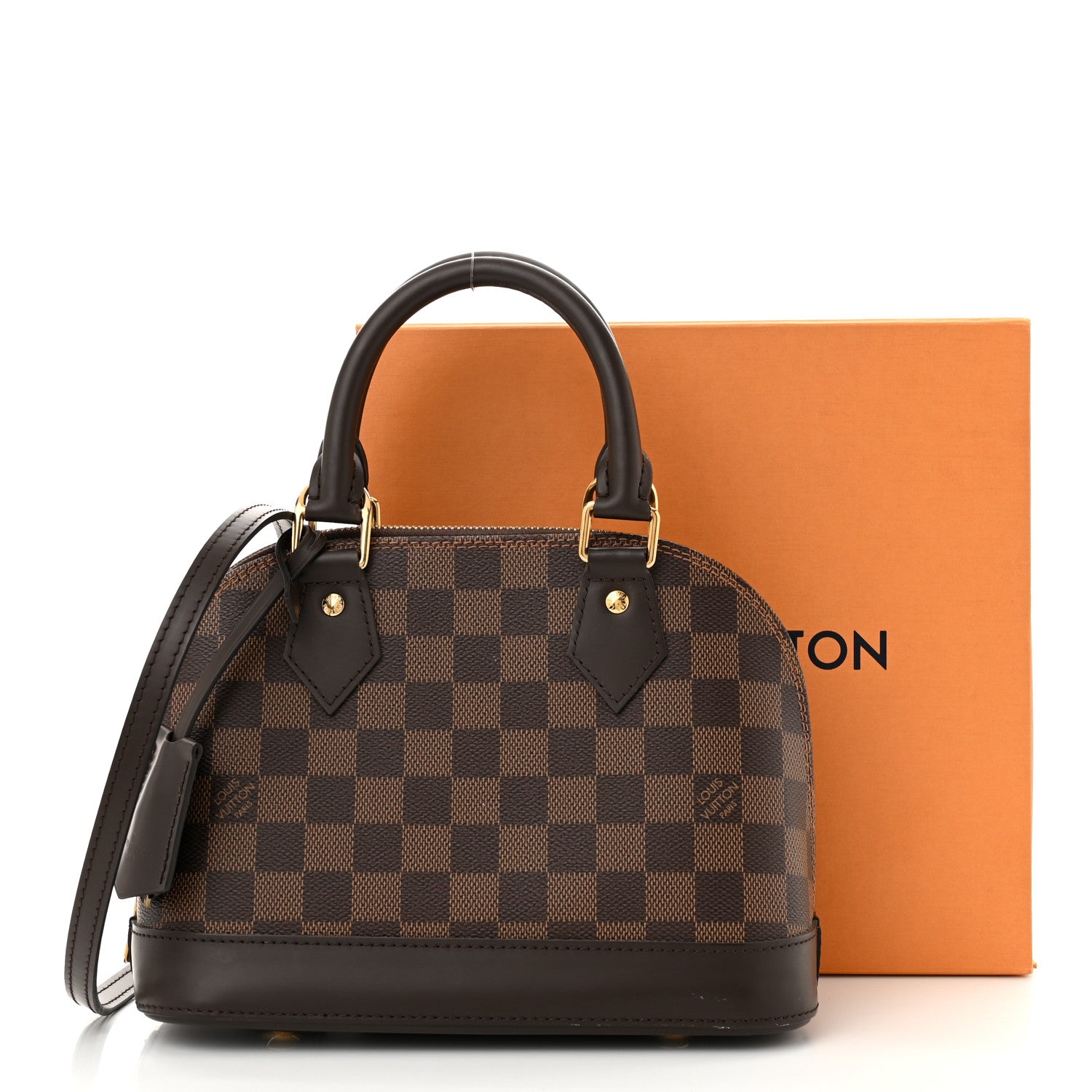 Louis Vuitton Damier Ebene Alma BB 10 of 10