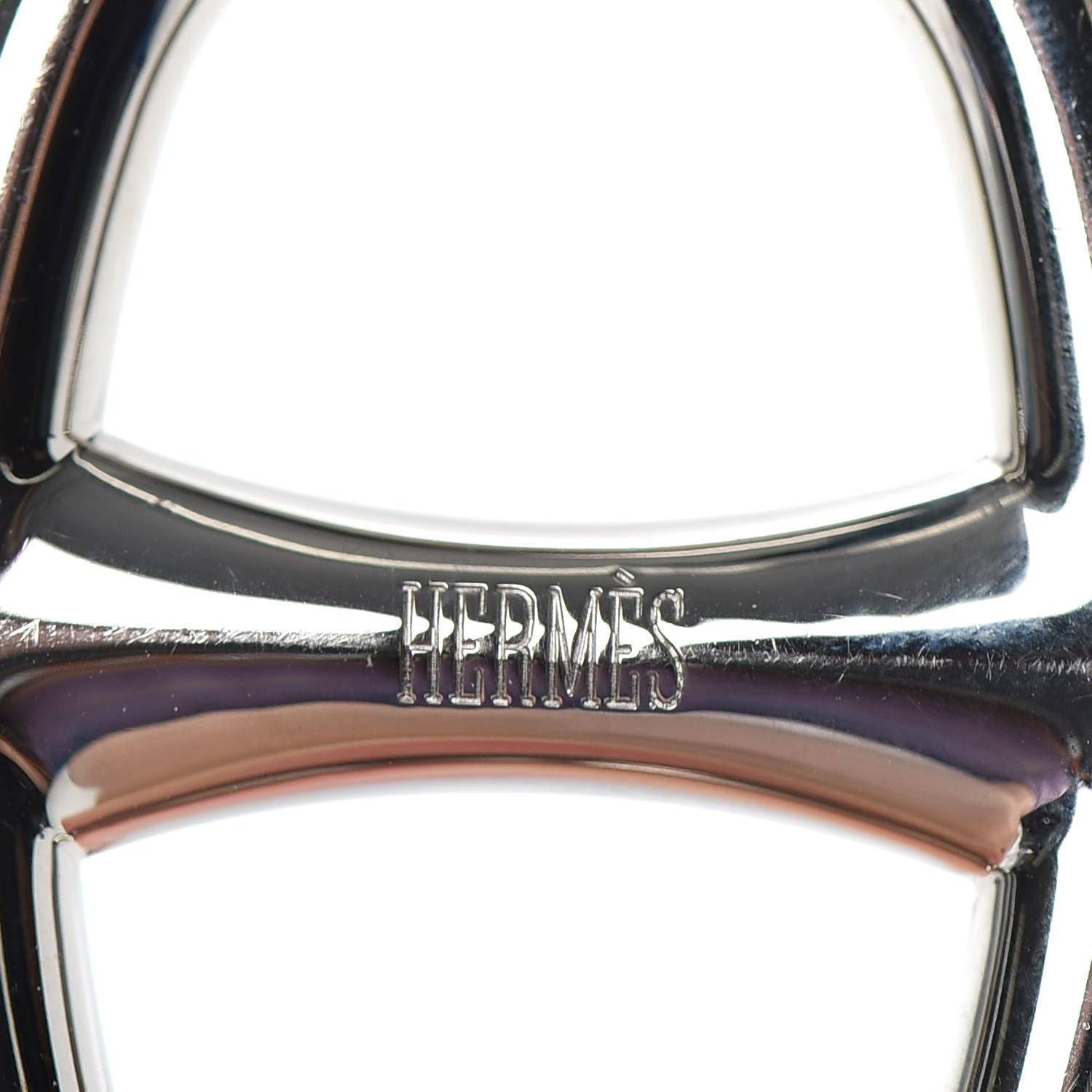 Hermes Palladium Chaine D'Ancre Scarf Ring 3 of 3