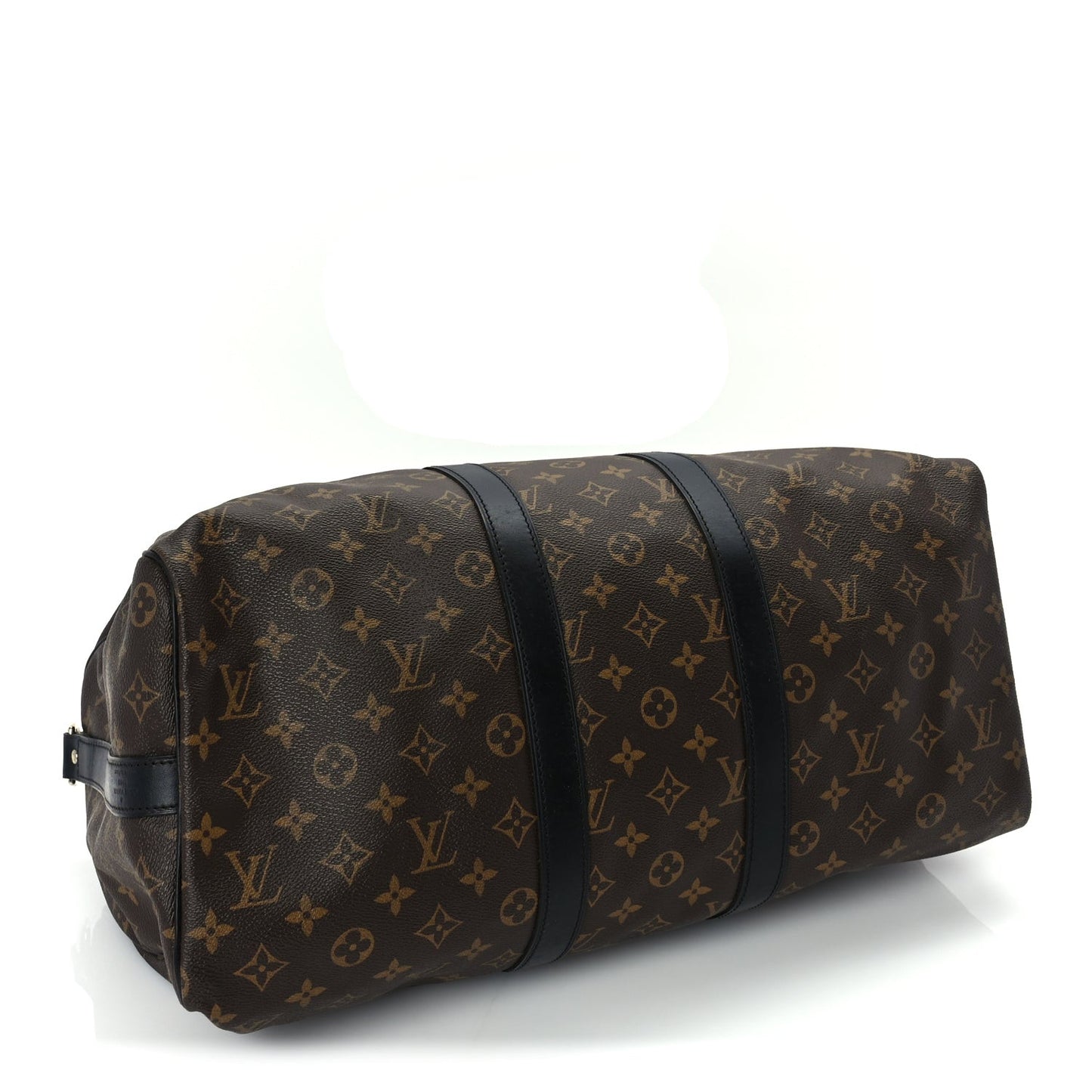 Monogram Macassar Keepall Bandouliere 45 Black