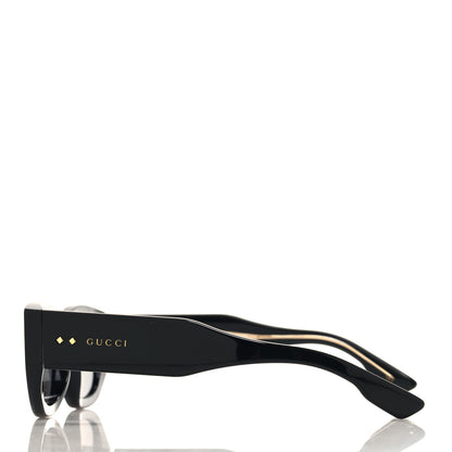 Gucci Acetate Rectangle Frame Sunglasses GG1215S Black 3 of 7